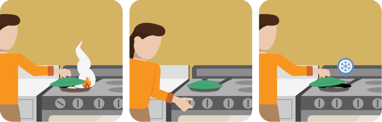 cooking fire safety stovetop