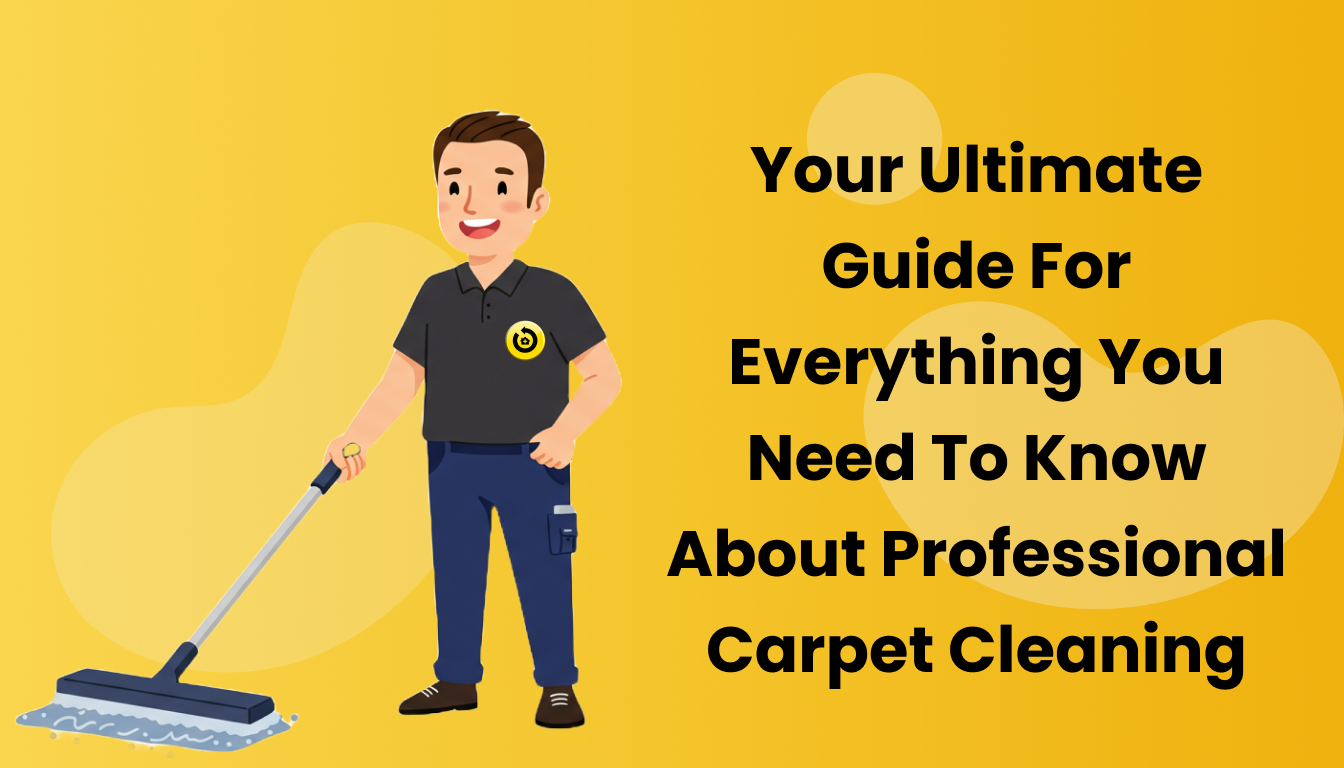 The cover of the Restore-It guide to professional carpet cleaning