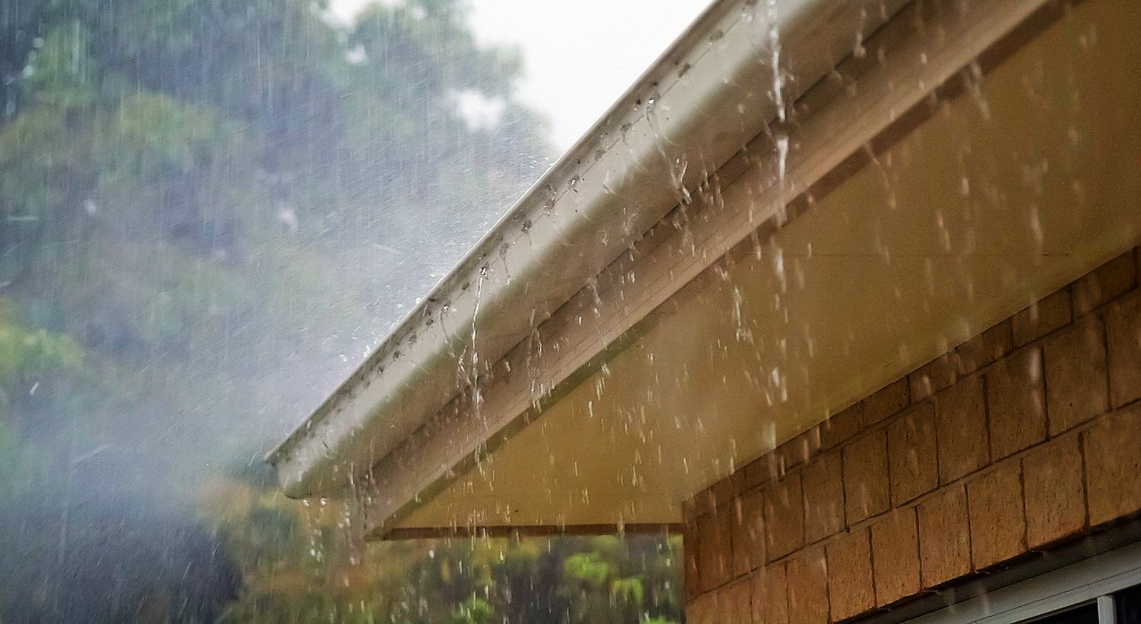 Leaks from roof during intense rain